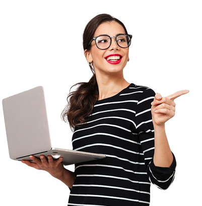 Person using PDF forms